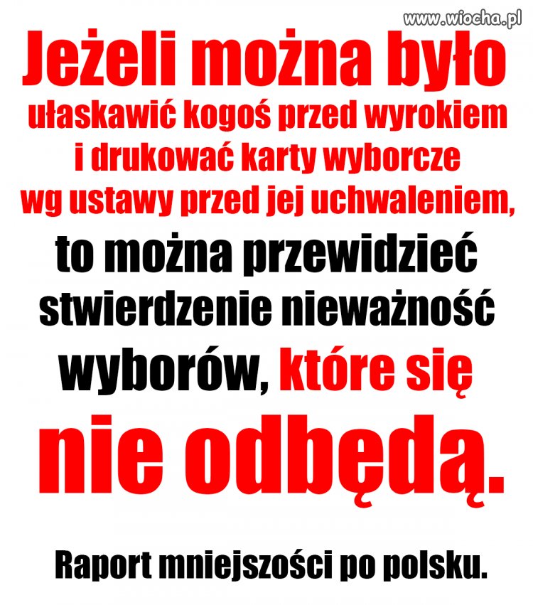 Żyjemy w państwie absurdu ...