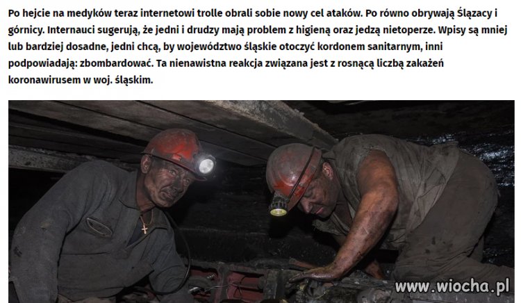 To bardzo przykre, że po kobietach, nauczycielach,