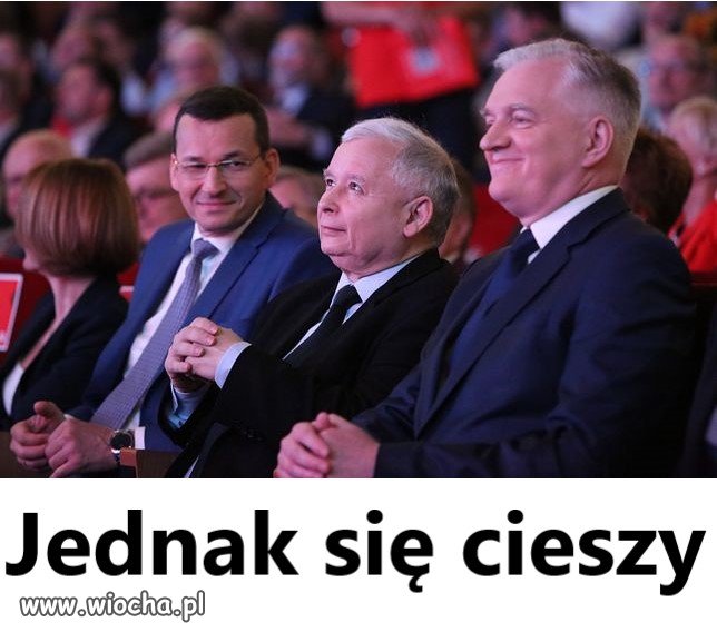 Podobno się nie cieszył?