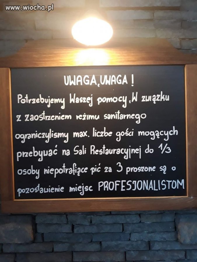 Knajpy dla profesjonalistów!