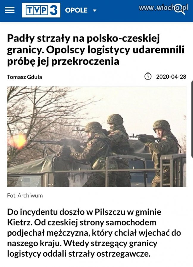 Wojna, strzlajo do ludzi