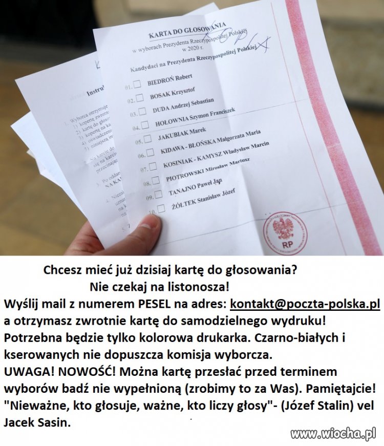 Wybory 2020