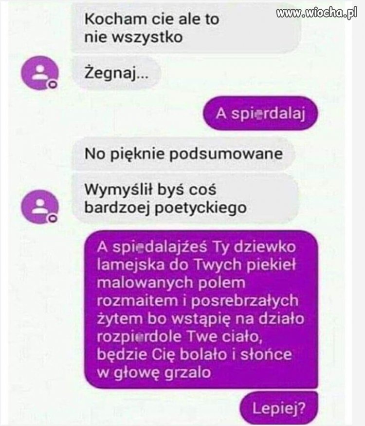 Poeta i jego pożegnanie 