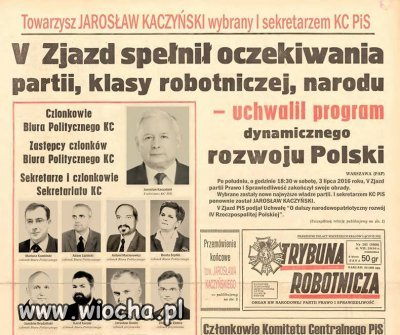 Z dniem dzisiejszym ogłaszam powstanie PRON