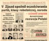 Z dniem dzisiejszym ogłaszam powstanie PRON