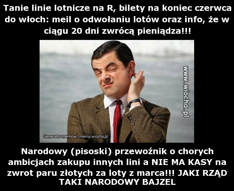Tanie linie lotnicze na R, bilety na koniec