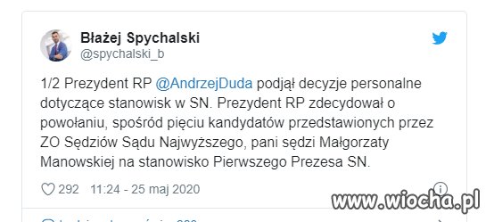 Można przejść 25 głosami