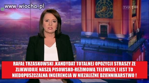 Tak reżimowej,propagandowej,zależnej tv
