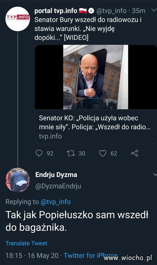 Sami wskakują