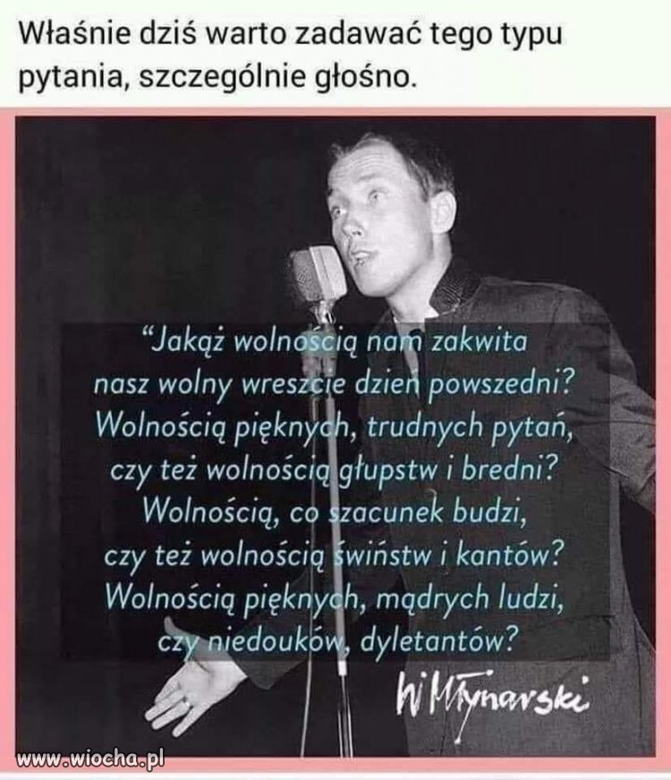 Jakież to dziś aktualne !
