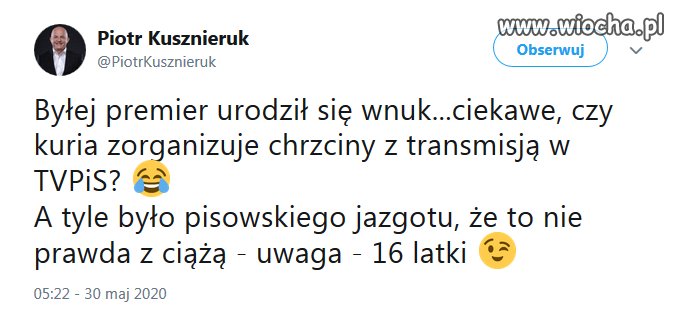 Kwiaty i gratulacje dla babci.