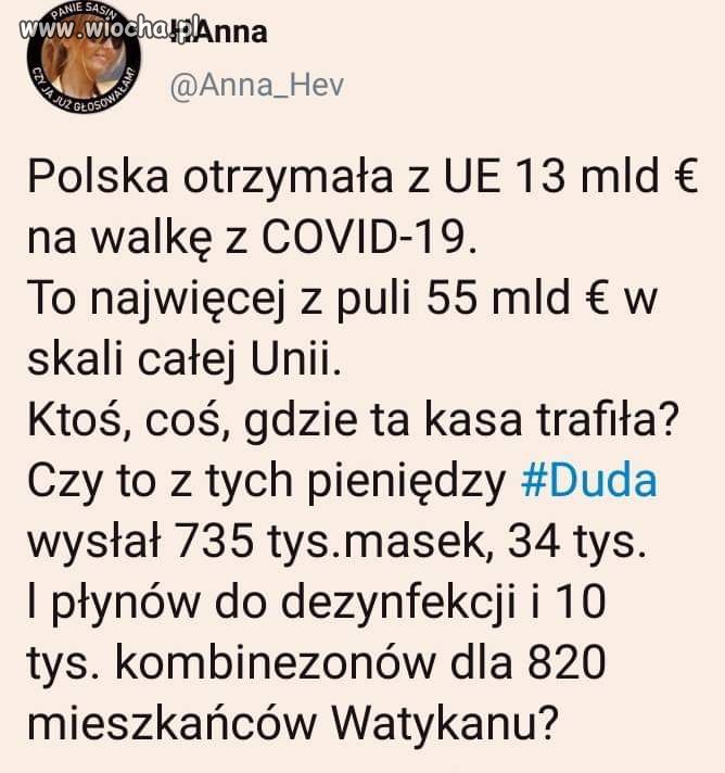 Takie oto pytanie. 