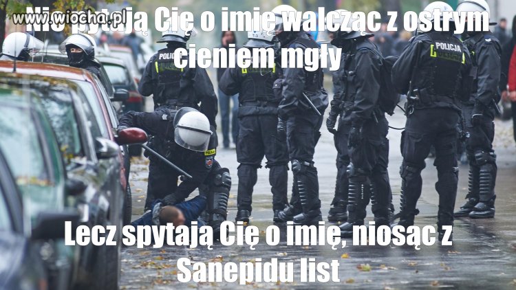 Nie pytają Cię o imię...