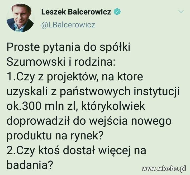 No ciekawe, ciekawe...