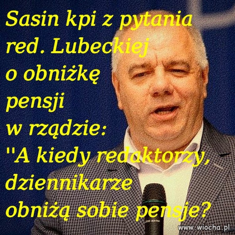 Sasin zbiera kasę na pakiety wyborcze ...