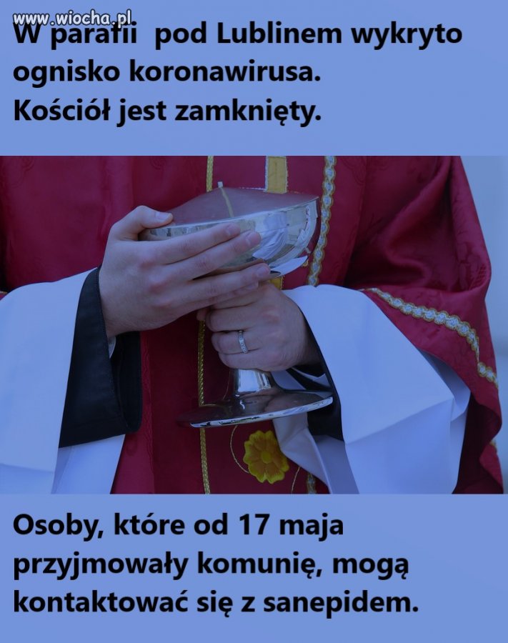 Koronawirus w parafii w Pliszczynie