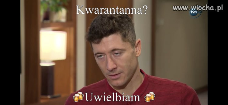 Zmęczony kwarantanną. 