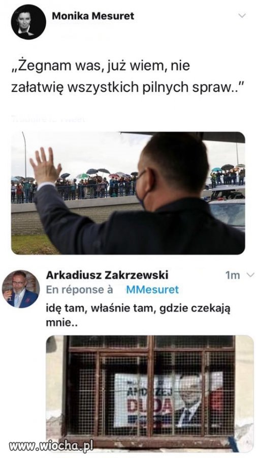 Jak to się pięknie składa. Tak proroczo ...