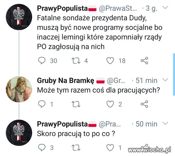 Jaki jest tok rozumowania...