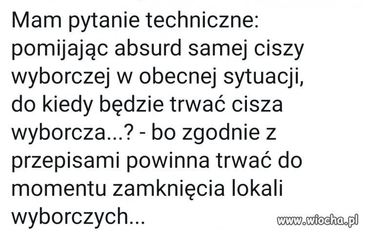 Mam pytanie