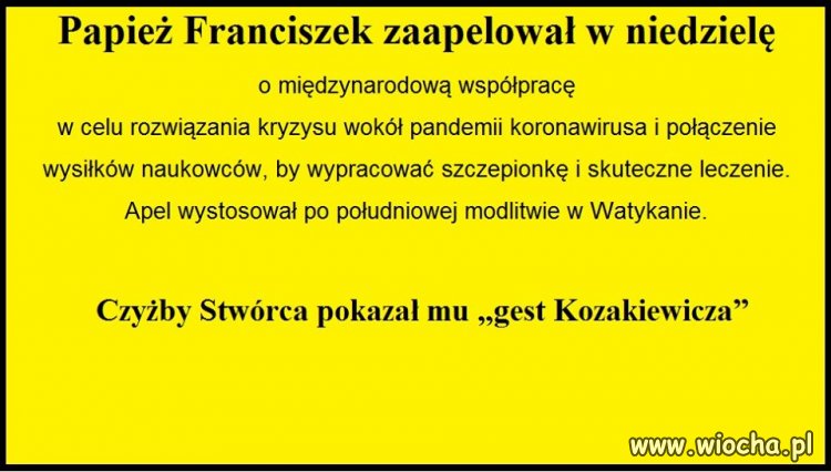 Jak trwoga to do ... naukowców 