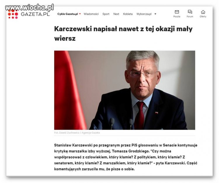 Czyżby samokrytyka?