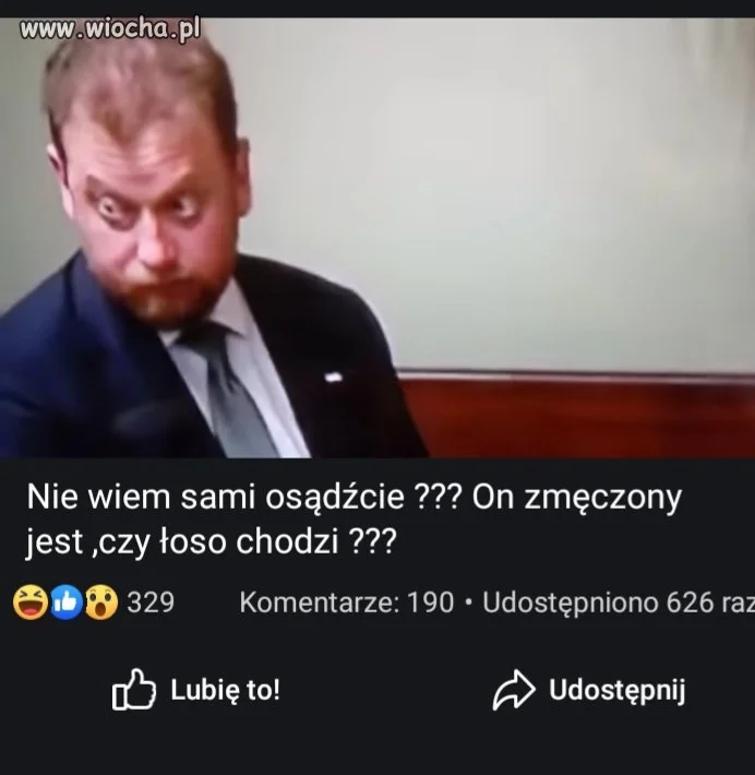 Pan Minister coś  bierze ?