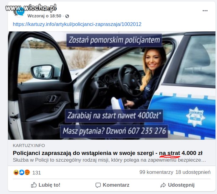 Literówka, niemniej całkiem ciekawa