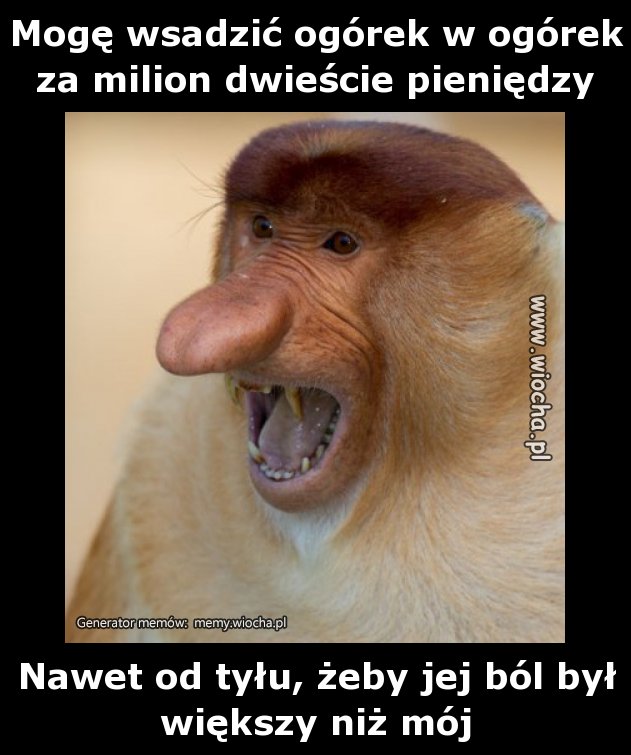 Mogę wsadzić ogórek w ogórek