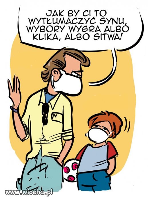 Wokół wirusowe rozważania na temat wyborów.