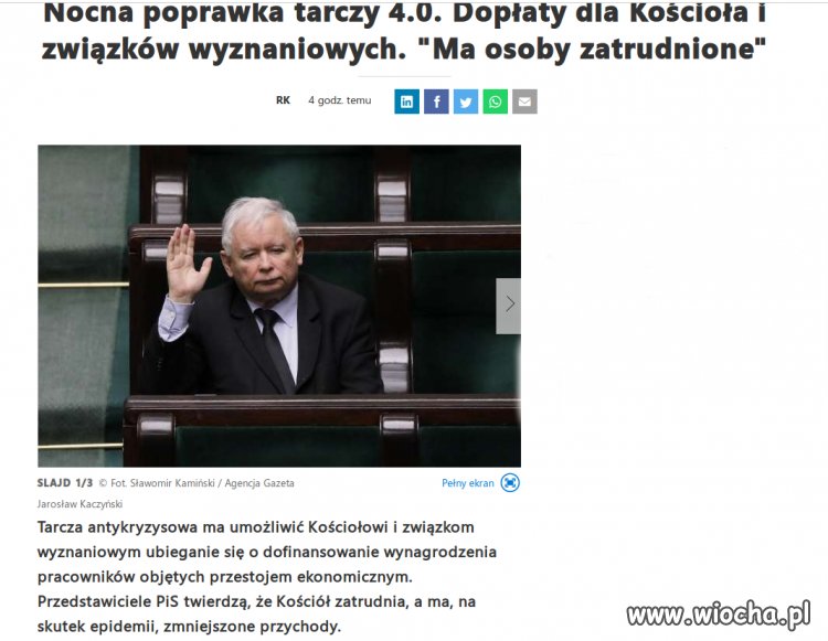 Totalna paranoja aż się rzygać chce