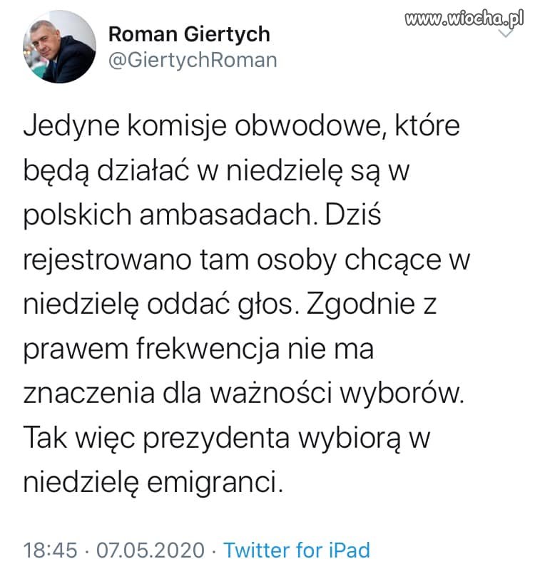 No i sąd stwierdzi,że wybory się odbyły