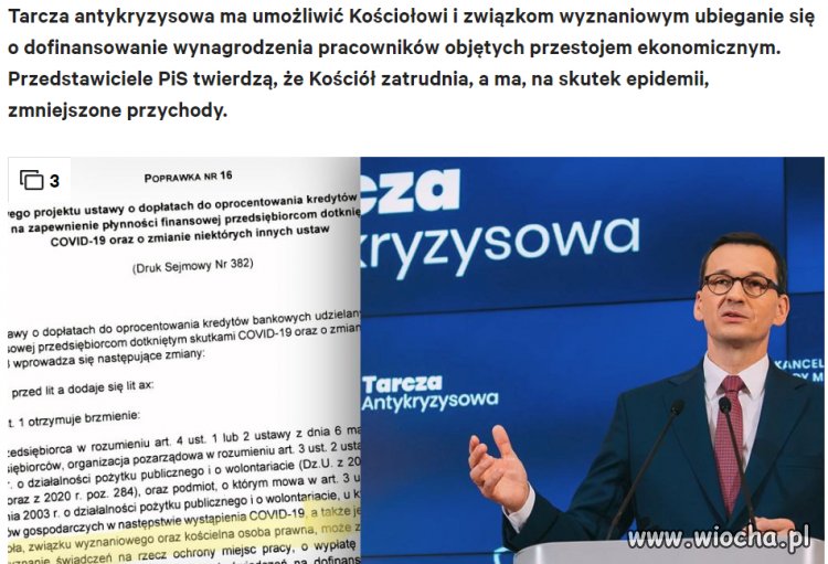 Gdzie rozdział państwa i kościoła?