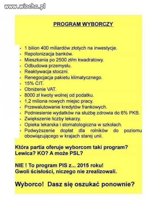 A miało być tak pięknie