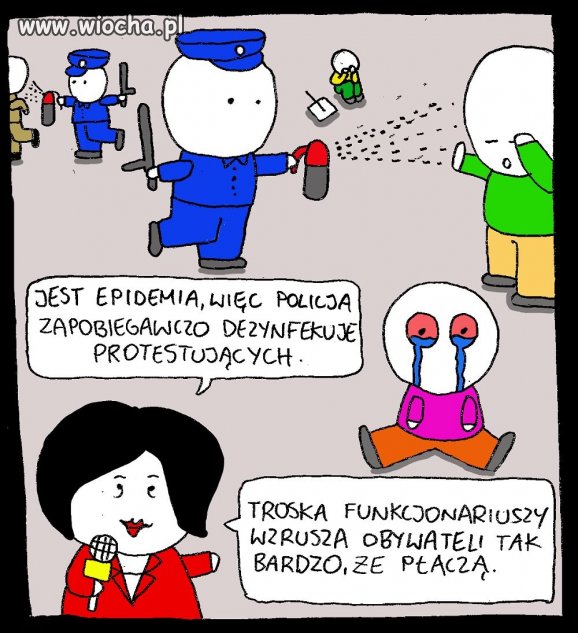 Troskliwa policja
