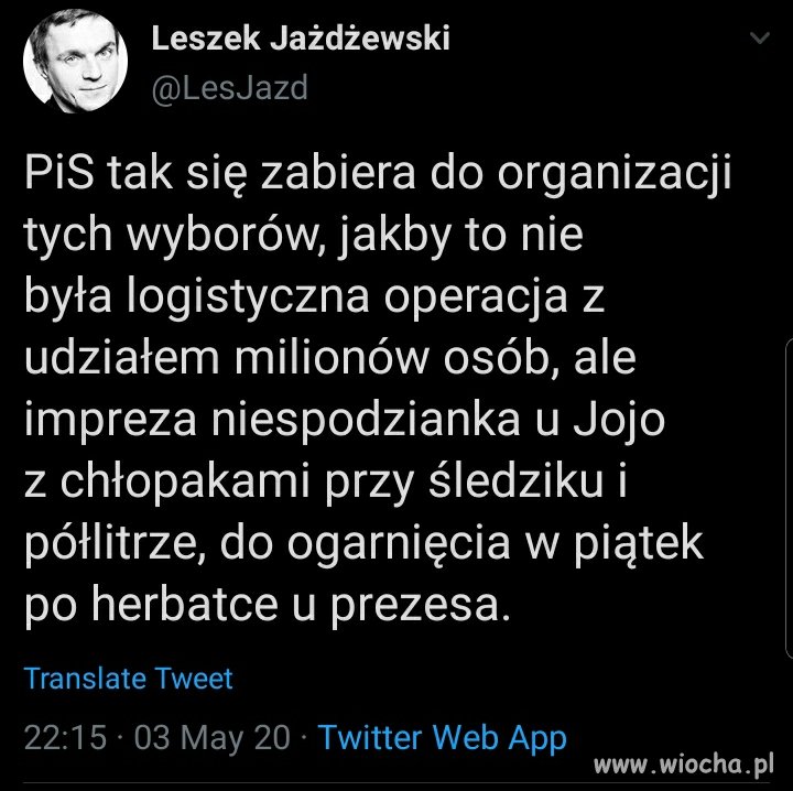 Wybory przy kielichu 