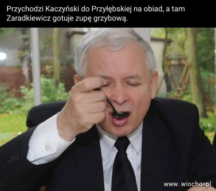 No i zeżarł to ... I teraz cała Polska ma odlot ..