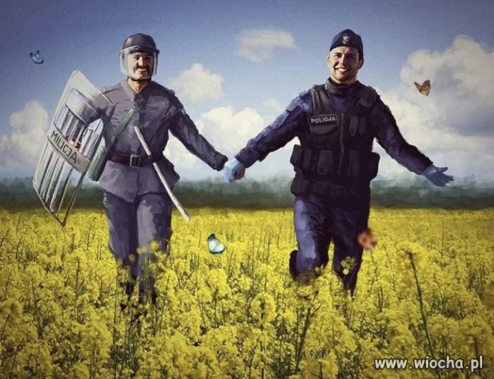 Policja czy już milicja?