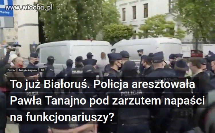 Władza panicznie boi się protestów, bo wie, że to już koniec.