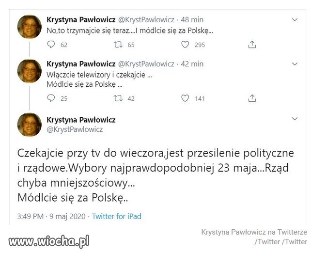 Módlcie się za Polskę  Jest przesilenie polityczne i rządowe