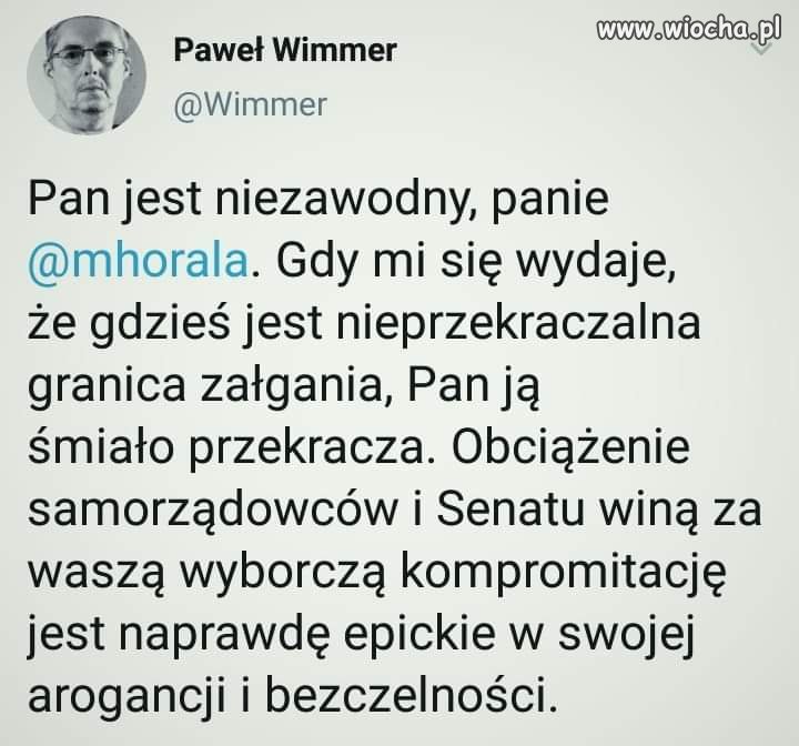 Granica załgania w tym wypadku nie istnieje...