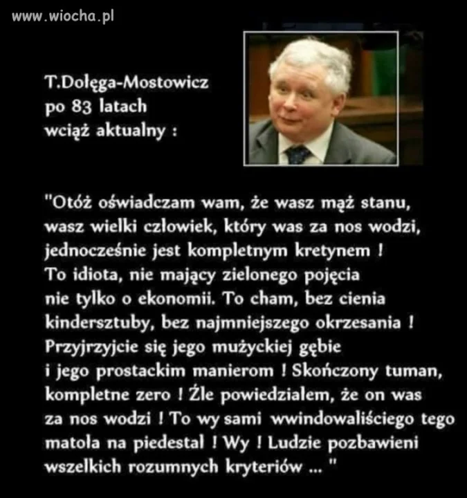 Już kiedyś przewidział