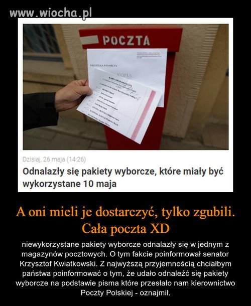 Kolejny sukces Poczty Polskiej 