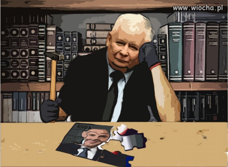 Prezesowi Polski ostatnio coś nie wychodzi układanie puzzli