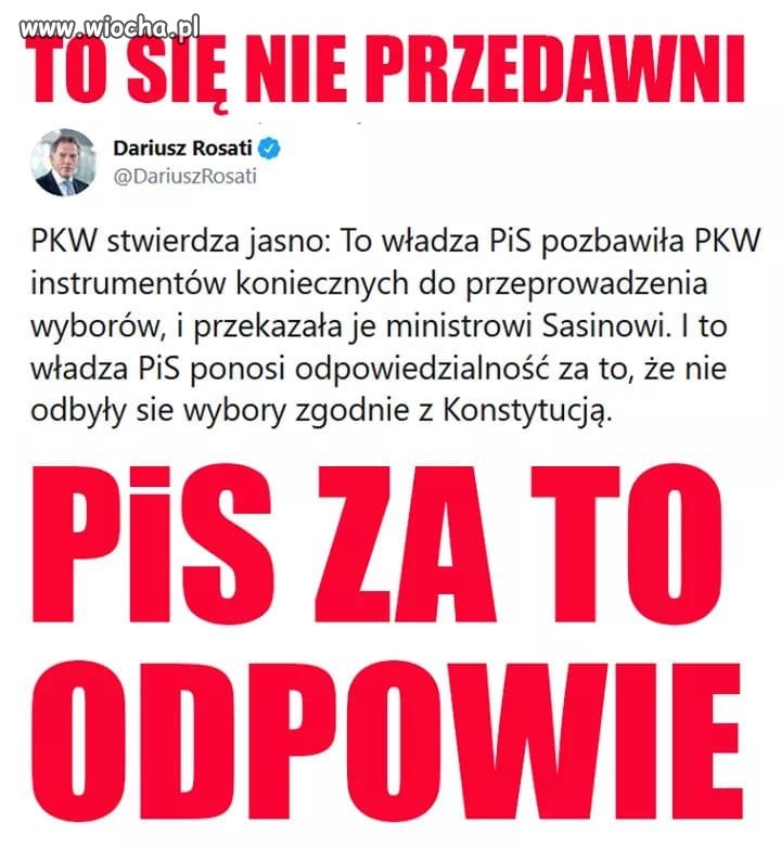 Odpowiedzą za to ...