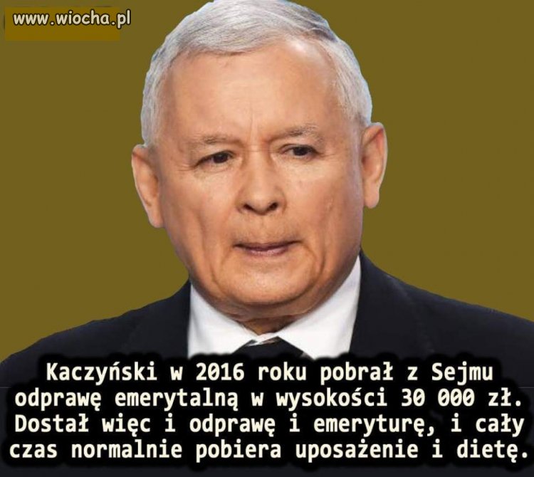 Tak się dyma podatników. Wziął odprawę ?  