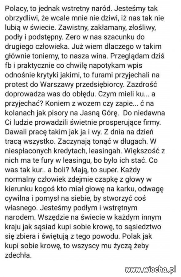 I jak tu się nie zgodzić