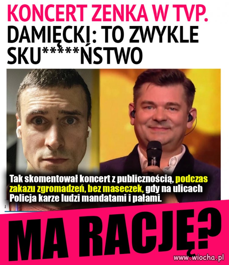 Ja wam wszystko wyśpiewam. Zenek. 