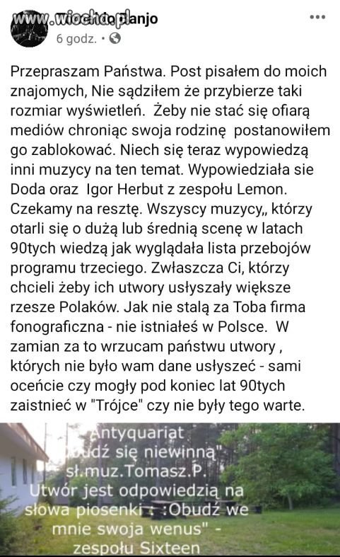 Hau hau hau! Kłamlem! hau hau! Przepraszam!