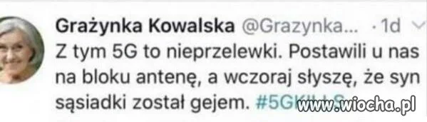 5G i syn sąsiadki 